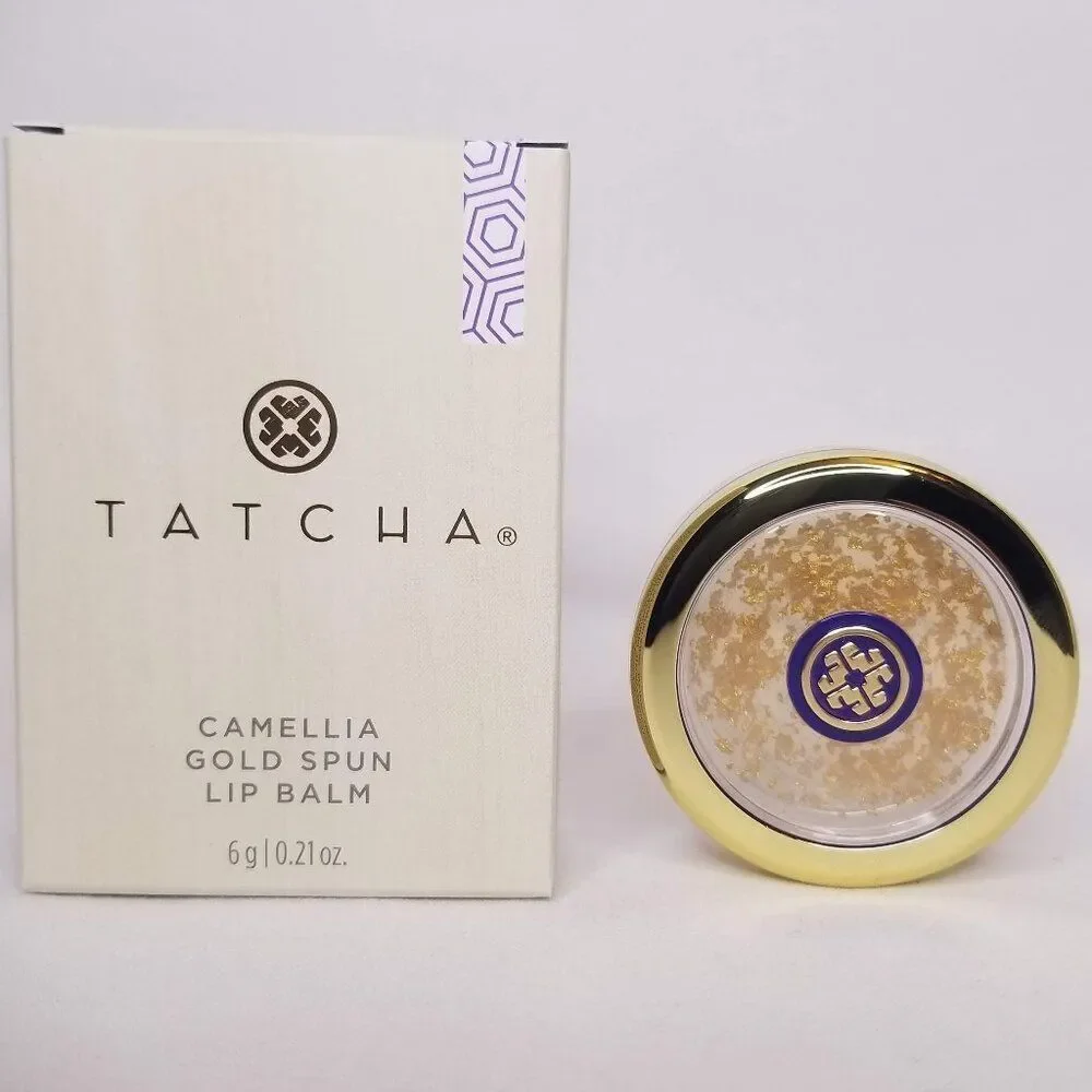 Tatcha -Camellia Gold Spun Moisturizing Lip Balm